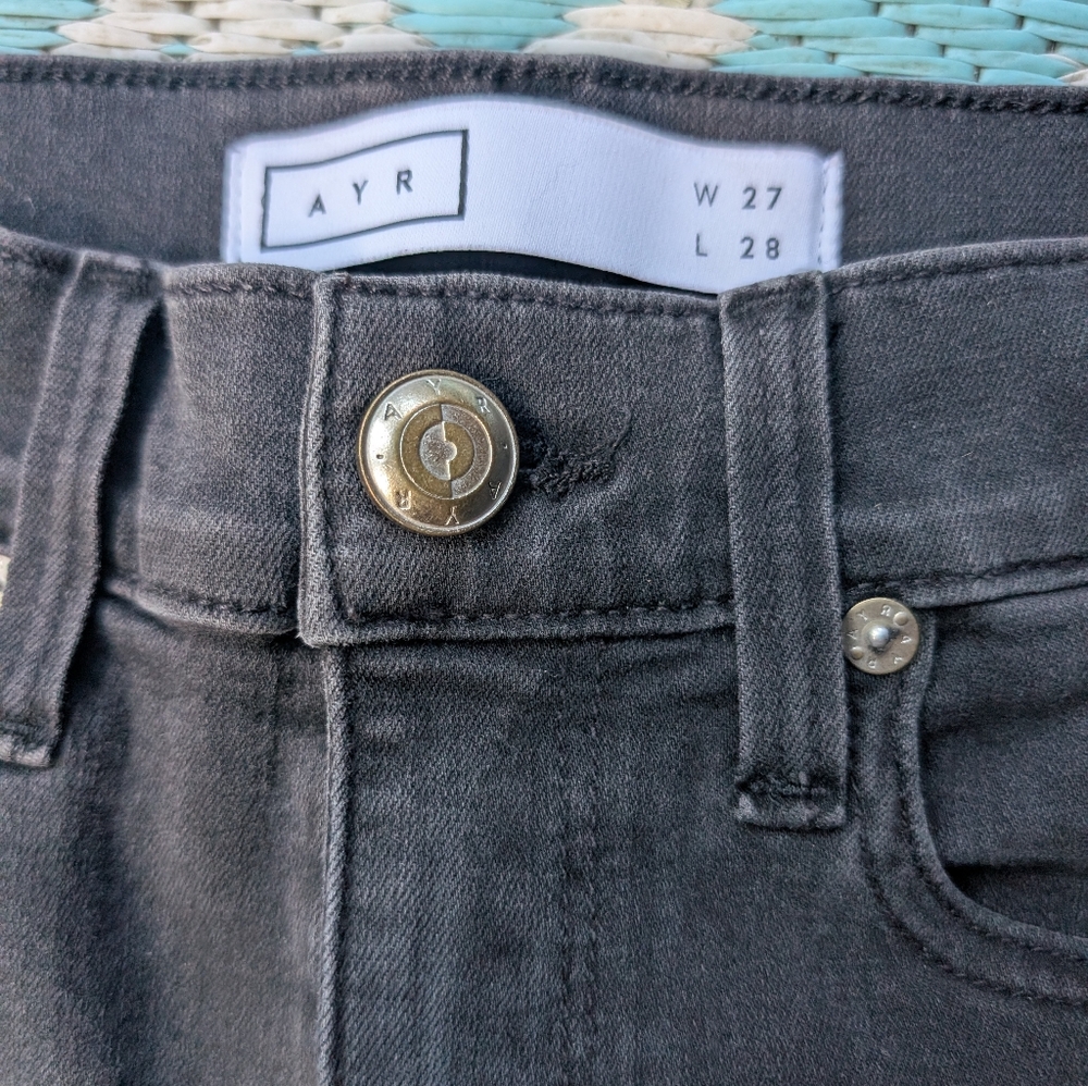 AYR Charcoal Denim Jeans - Picture 2 of 3